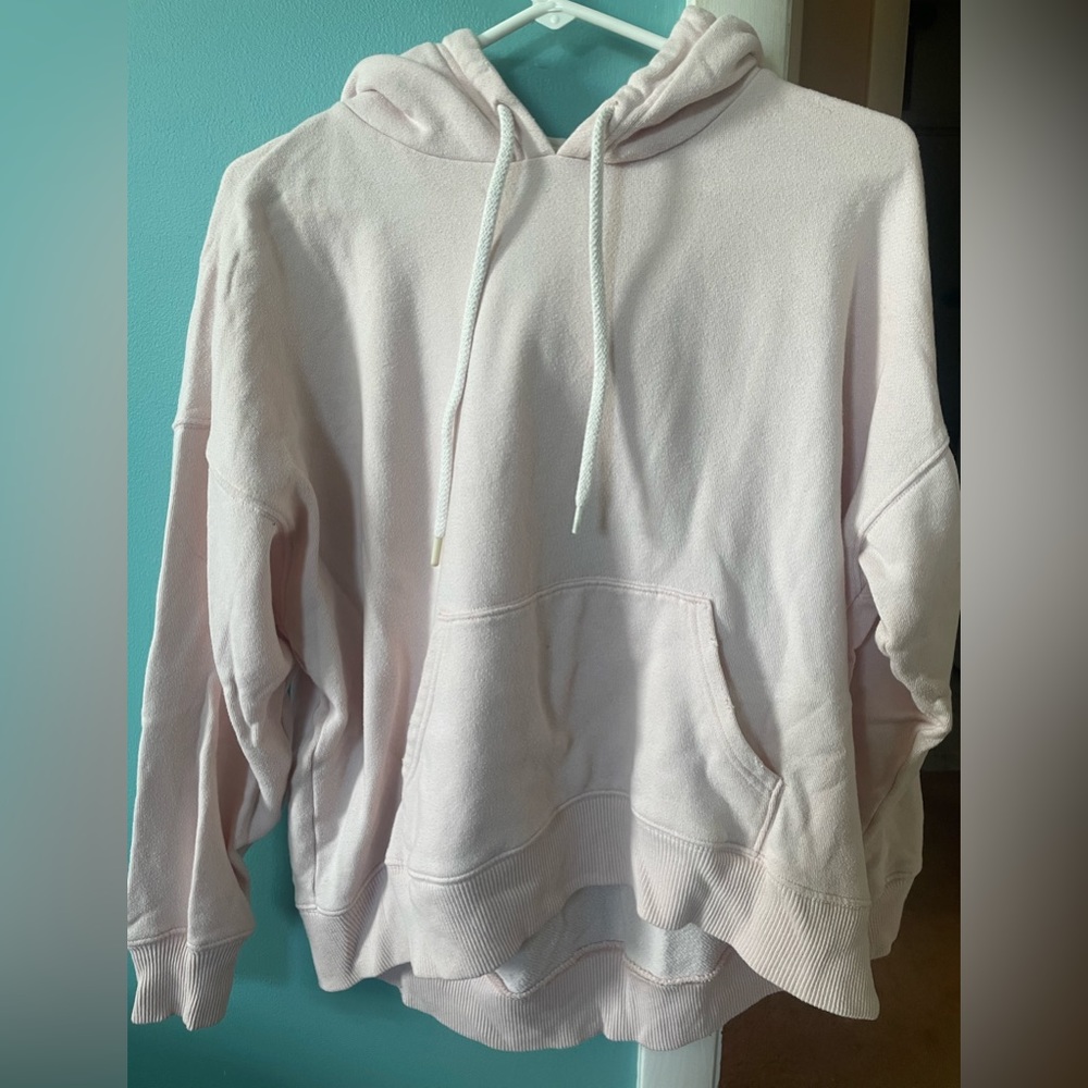 Aerie light pink sweat set